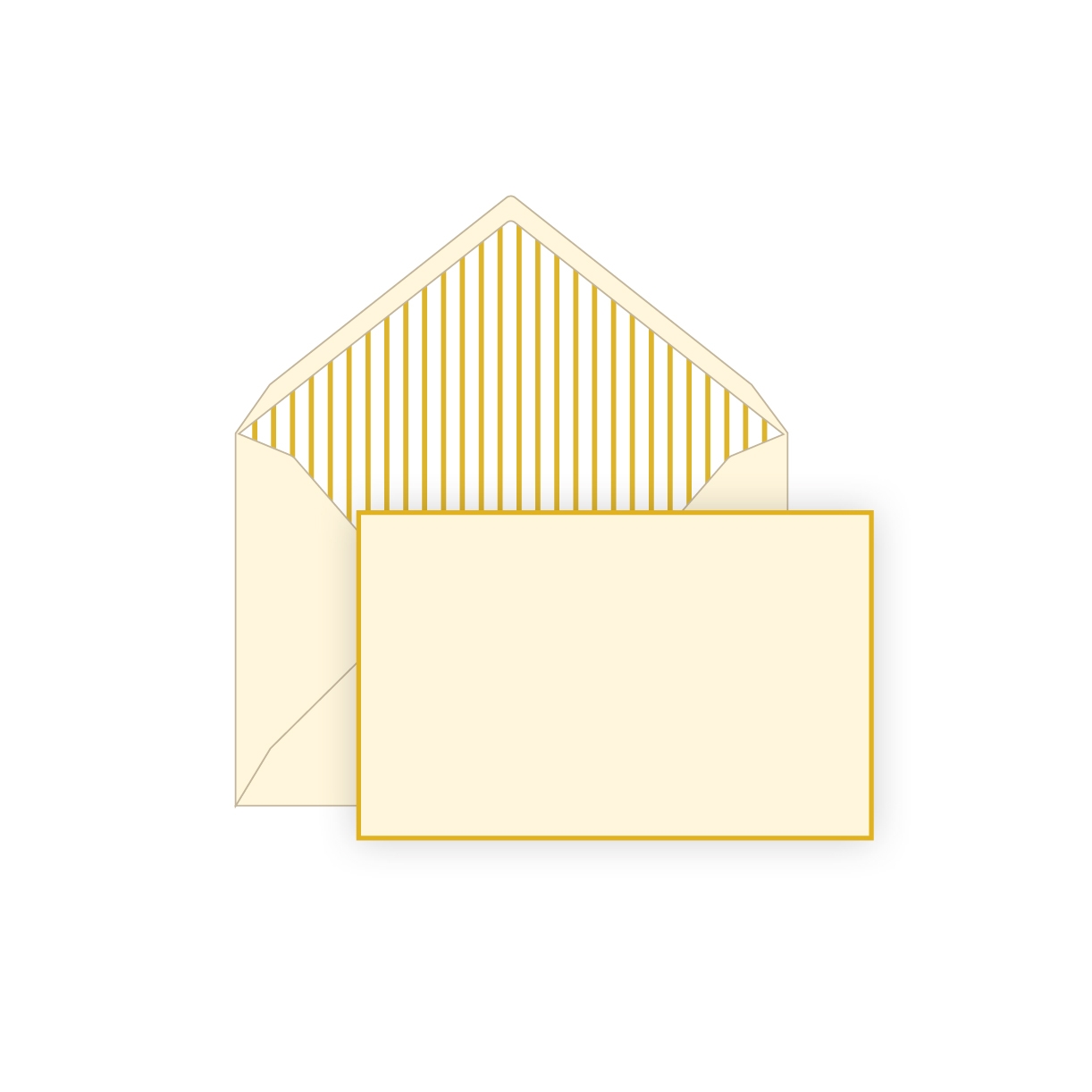 venice gold pinstriped